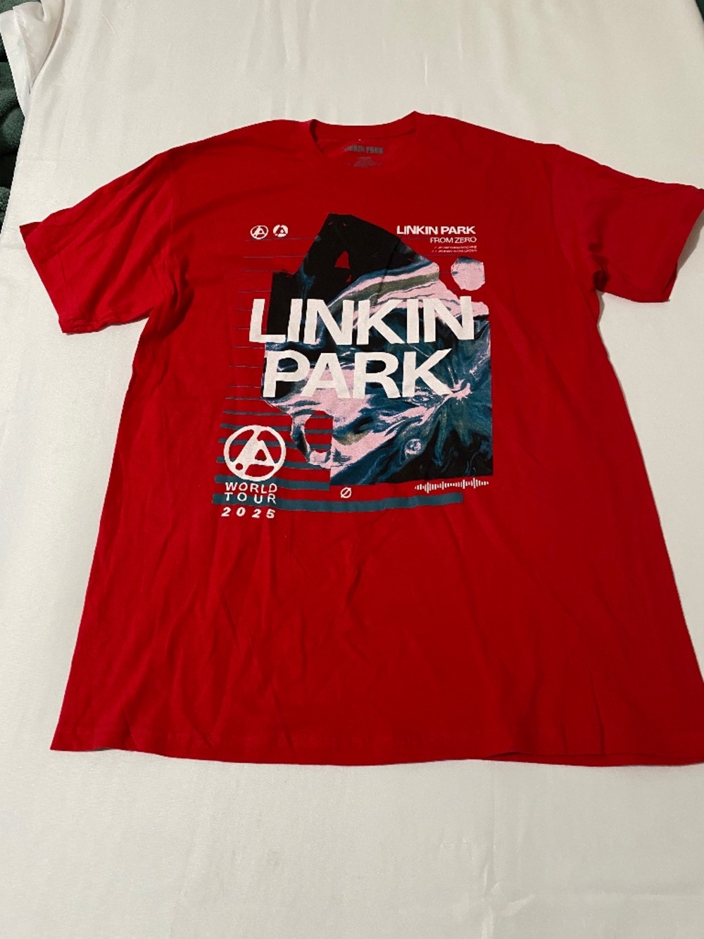 NWOT Official Linkin Park From Zero Red Concert T-Shirt - Size L
